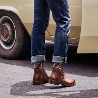 Botas de hombre con suela antideslizante y doble cremallera Botas con borlas Botas de cuero para hombre - details 17