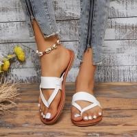 Sandalias Planas de Punta Peep Suela Antideslizante, Transpirable, Estilo Bohemio Retro para Mujeres Zapatos Casuales de Playa para Primavera/Verano - details 11