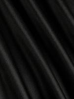 Falda Maxi Plisada De Cintura Alta Negra Con Diseño De Cierre Estilo Coreano Elástica Leve Material Poliéster Y Spandex - details 5