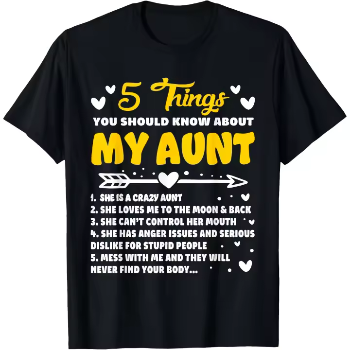 Camiseta divertida de tía para hombre - 1