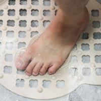 Alfombrillas antideslizantes impermeables para ducha con ventosas con orificios de drenaje, alfombrilla para bañera, alfombrilla de seguridad lavable a máquina para suelo, inodoro - details 4