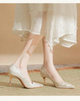 Tacones Altos para Mujer 2025 Estilo Chino Nacional Suave y Versátil Zapatos Individuales de Cheongsam Belleza - details 10