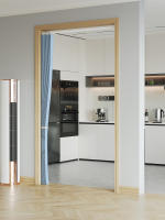 1 cortina plegable de la serie de cortinas para puertas, adecuadas para puertas, tabiques, armarios, zapateros, etc. - details 5