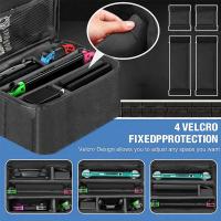 Bolsa de transporte portátil para consola, estuche de viaje, soportes para Gamecard, bolsa de almacenamiento para NS - details 15