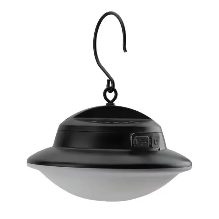 Luz de Camping de 3 modos, linterna portátil Retro con batería recargable de 18650, Bombilla de iluminación para tienda de emergencia al aire libre con gancho, lámpara de tienda - 1
