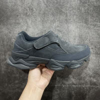 Zapatos casuales de los hombres negro y marrón un pedal retro vida deportes jogging zapatos de garantía de calidad de un año - details 3