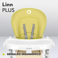 Trona para bebés, plegable, tronas de bebe, silla alta ajustable, altura ajustable de 6 a 36 meses, cinturones de seguridad de 5 puntos, de hasta 15 kg (BEIGE) - details 5