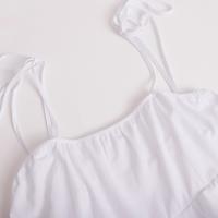 Nuevo Vestido De Tirantes De Moda 2025 Vestido Halter Corto De Múltiples Capas De Verano - details 6