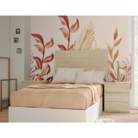 Cabecero Cama Doble de 150 Moderno Geométrico, Roble Cambrian, 50x160x3,2cm, Dormitorio de Matrimonio, Modelo Elsa - details 15