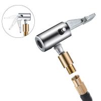 Adaptador de válvula de neumático de coche, Conector de bomba inflable, abrazadera de boquilla de neumático, conector inflable, compresor de inflado - details 6