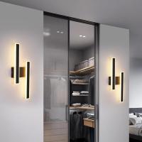Goeco Luz de Pared LED Negra 32W Ahorro de Energía Regulable Brillo Blanco Caliente/Medio/Frio - details 9