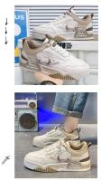 Nueva Plataforma Zapatos Blancos, Deportes Versátiles Zapatos De Tablero Casual - details 16