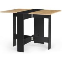 Mesa plegable para 2-4 personas, madera, blanco, madera de haya, 103 x 76 cm - details 18