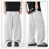 Pantalones de cimitarra americana de verano de marca de moda para hombres, deportes al aire libre, montañismo, monos sueltos con múltiples bolsillos, pantalones de micro-pull - details 17