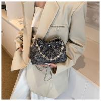 Lentejuelas bolso femenino 2025 nuevo, de moda cientos de cadena crossbody bolsa, mano fuera pequeño bolso de mano - details 18