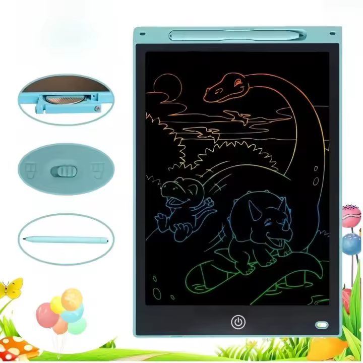 Tablet De Dibujo LCD Para Niños Tablero De Dibujo Educativo Y Escritura De 8.5/10/12 Pulgadas Juguete Divertido Para Niños Y Niñas - 1