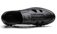 👍 🧡 🤞   Zapatos de hombre 2025 verano nuevo hueco de suela suave zapatos de cuero fresco bolsa transpirable cabeza sandalias de hombre casual cuero papá zapatos - details 7