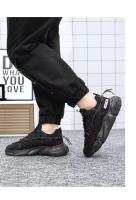 Los deportes de primavera para hombre son zapatillas para correr informales, transpirables, antideslizantes, con suela gruesa y material superior sintético. - details 6