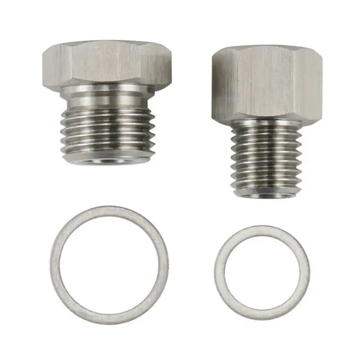 Adaptador de Presión de Aceite Práctico Sensor de Medición M16X1.5 M12X1.5 1/8 Conector NPT - 1