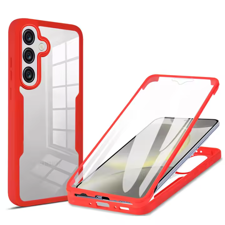 Funda de protección completa 360 para Samsung A16 A36 A56 A26 con protector de pantalla incorporado - 1