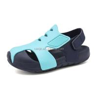 Nuevas sandalias deslizantes de playa planas Eva para el hogar, zapatos deportivos para caminar para niños, zapatos de verano para niños, zapatillas de regreso a la escuela, marca 28-35 # - details 5