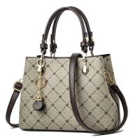 Bolso decorativo estampado a la moda, bandolera de hombro elegante de mediana edad con temperamento retro, mochila de lujo de alta gama - details 4