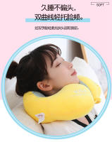 Almohada en forma de U para el cuello con dibujos animados de avión viaje coche reposacabezas fabricada en China - details 5