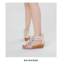 Sandalias de tacón de cuña de verano para mujer - details 6