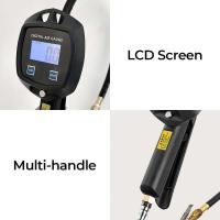 Con boquillas de manguera Iator, probador de coche, medidor de presión de neumáticos 0-255Psi 0-18Bar, Monitor, pistola de ionización, manómetro de neumáticos de motocicleta y bicicleta - details 8