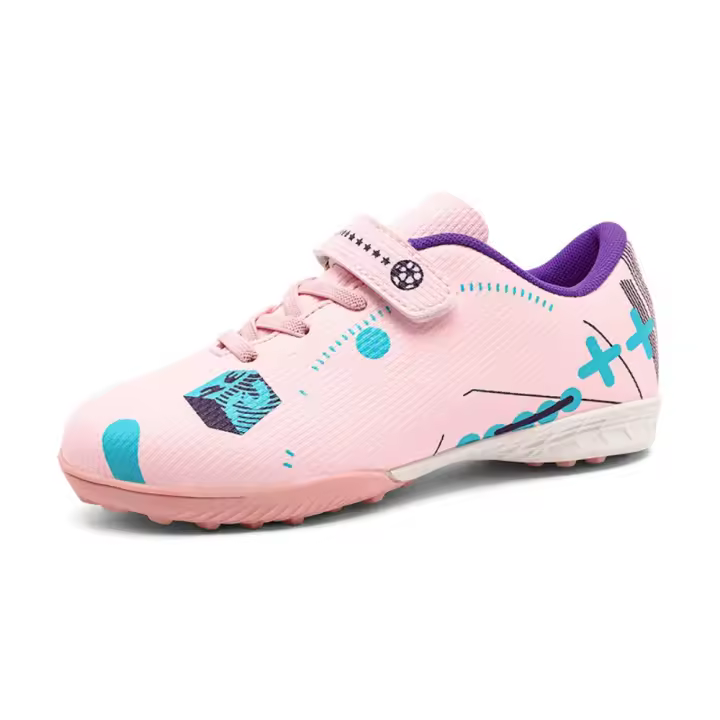 Zapatos de Fútbol de Césped para Niños Zapatos de Entrenamiento Profesionales - 1