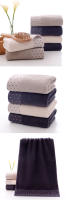 Toalla de baño para adultos de algodón puro absorbente de 3 piezas - details 0