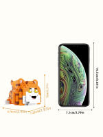 Micro particle building blocks cute and adorable dolls building blocks pet cats cartoon models jewelry children's toys - details 8