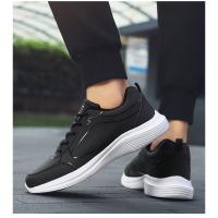 Zapatillas de deporte de cuero de alta calidad para hombre, zapatos informales impermeables, zapatillas ligeras para correr al aire libre, Tenis deportivos, zapatos planos masculinos - details 13