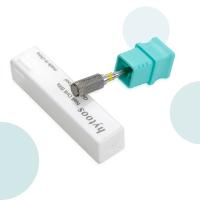 Brocas de seguridad para uñas HYTOOS, barril de 13mm a prueba de polvo D4S, brocas de carburo para diestros para uñas, herramienta de taladros eléctricos para manicura - details 5