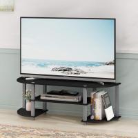 Soportes de TV sin Herramientas, Roble, Negro, 52 - details 4