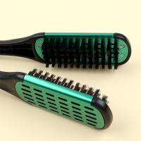 Peine Rectificador de Cabello Profesional Doble Peine en Forma de V Herramienta de Estilismo Sin Daño Certificado CE - details 19