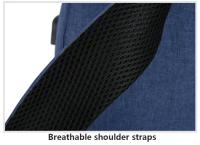 Mochila impermeable para hombre, mochila ultraligera para hombre, mochila para libros, mochila elegante para hombre, mochila para portátil de 15,6" - details 39