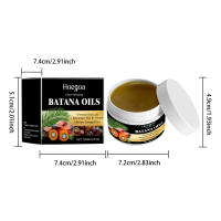 El aceite de batana HOEGOA nutre el cabello, lo vuelve voluminoso, repara la textura del cabello y el encrespamiento. Cuidado del cabello - details 0