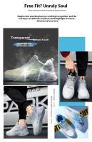 Zapatos deportivos de malla ligeros y transpirables para hombre con suelas de PVC, correas suaves para correr y caminar en primavera y verano, estilos de moda - details 3