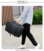 Mochila de viaje impermeable para hombre, morral escolar para ordenador portátil de negocios, de 15,6 pulgadas, con carga USB - details 14