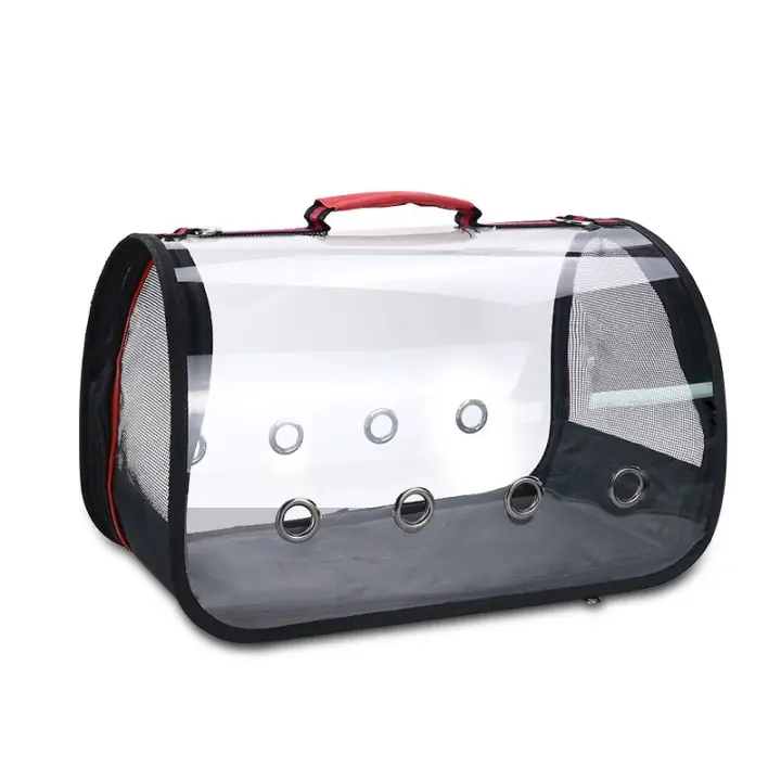 Nueva bolsa transparente para salidas de gatos, bolsa para mascotas, bolsa portátil para salidas, bolsa de hombro para mascotas. - 1