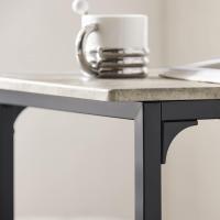Juego de Mesa Comedor Conjunto de Mesa Alta de Bar con 4 Taburetes y 1 Mesa Gris - details 47