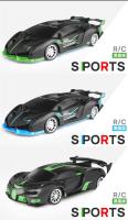 Coche teledirigido rápido con luz Led para niño, vehículo de radiocontrol de 2,4g, coches deportivos de alta velocidad para - details 6