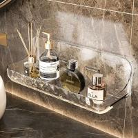 Organizador de Baño de Acrílico Sin Diamantes Soporte de Ducha, Soporte de Iluminación de Cosméticos, Soporte de Champú para Inodoro Montado en Pared - details 4