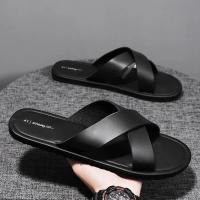 Zapatillas informales de verano para hombre, zapatos cómodos de suela suave, sandalias de playa, talla 39-46 - details 1