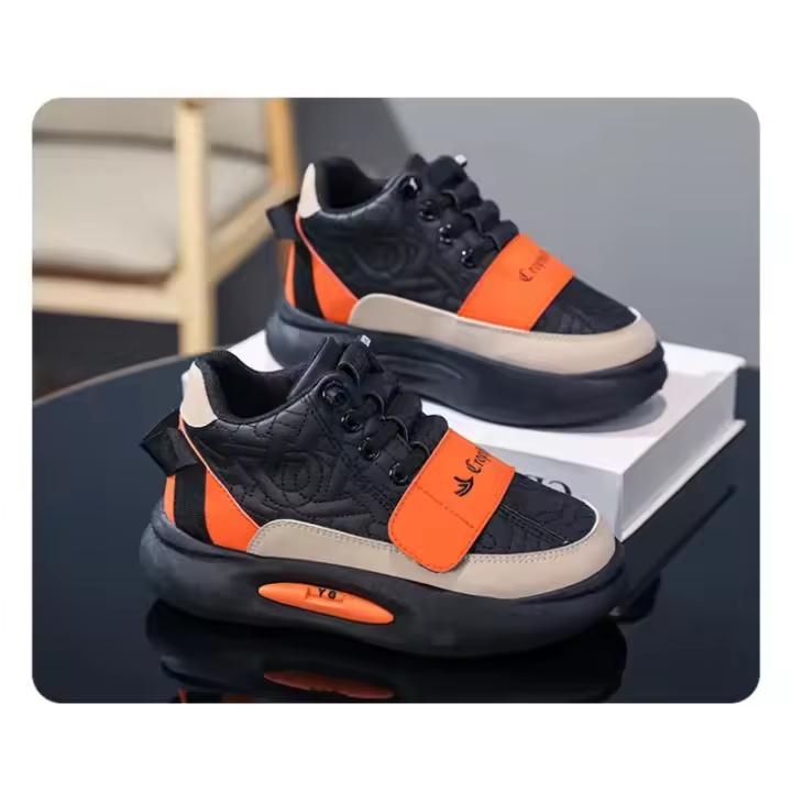 Zapatillas Deportivas para Hombres y Mujeres 2025 Zapatos Casuales Impermeables de Cuero para Niños - 1
