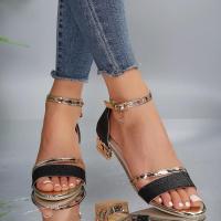 Sandalias de tacón para mujer, zapatos de moda, verano - details 2