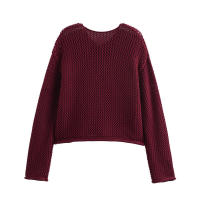 BUNO-Chaleco de punto sin mangas para mujer, ropa de botón, suéter elegante, camisetas sin mangas informales - details 30