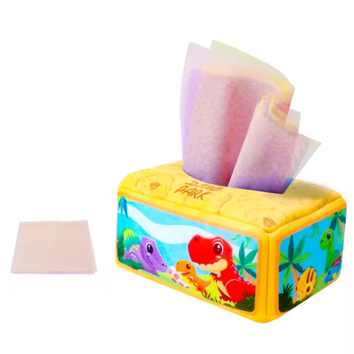 Juguetes de Dibujo de Tela de Bebé Caja de Tela Desgarrable para Aprendizaje Temprano - 1