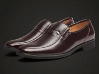 Zapatos Formales de Cuero para Hombres 2025 Mocasines Negros Transpirables sin Cordones - details 2